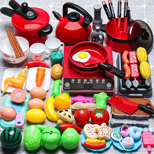 Bộ đồ chơi nấu ăn chứa nhiều phẩm màu nguy hiểm
